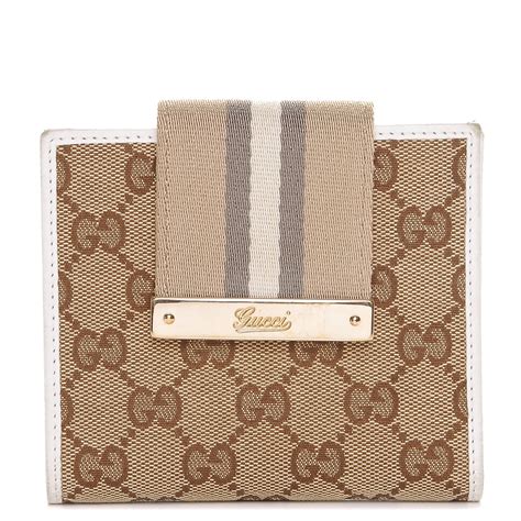 white gucci womens wallet|genuine Gucci women wallet.